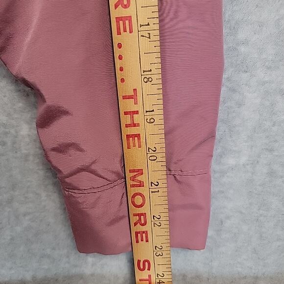 Vintage LL Bean Jacket Coat Sz M Pink Baxter State Parka Hooded Plaid Wool Lined - Picture 15 of 16